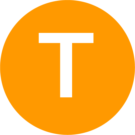 T in a yellow circle